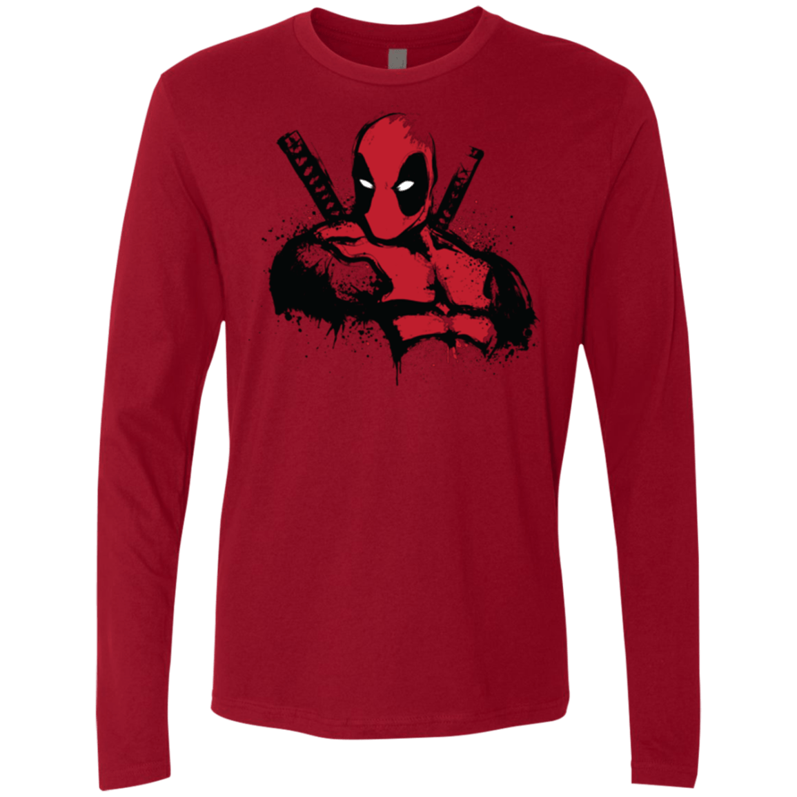 T-Shirts Cardinal / Small The Merc in Red Men's Premium Long Sleeve