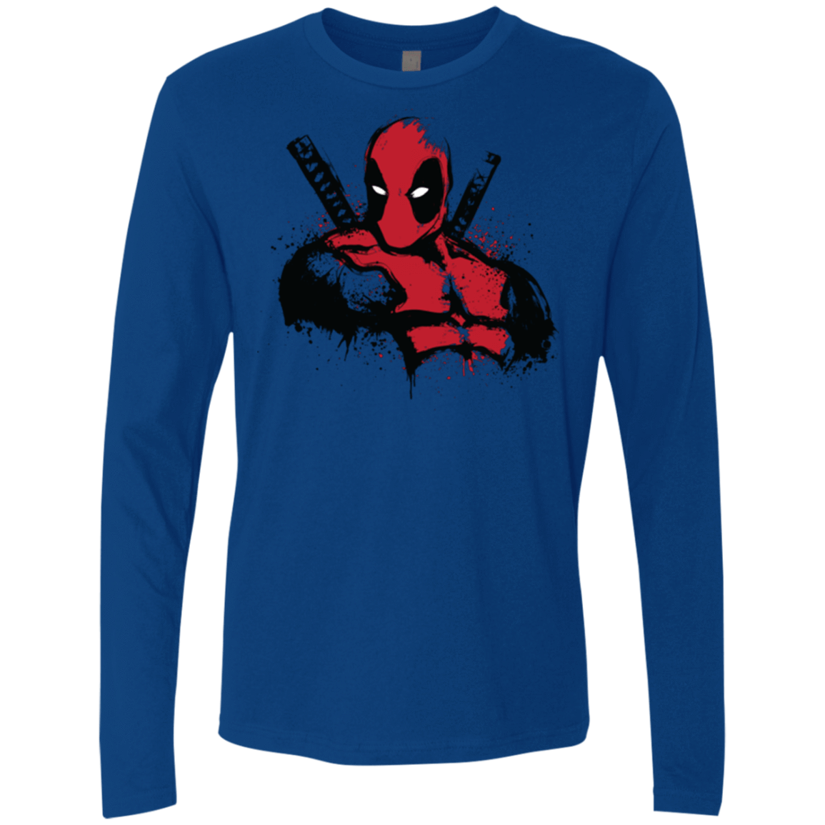 T-Shirts Royal / Small The Merc in Red Men's Premium Long Sleeve