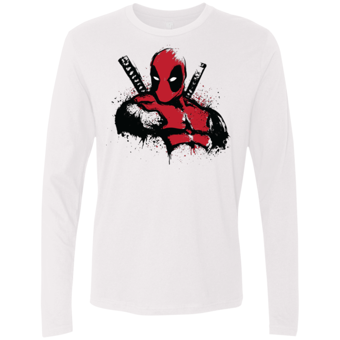 T-Shirts White / Small The Merc in Red Men's Premium Long Sleeve