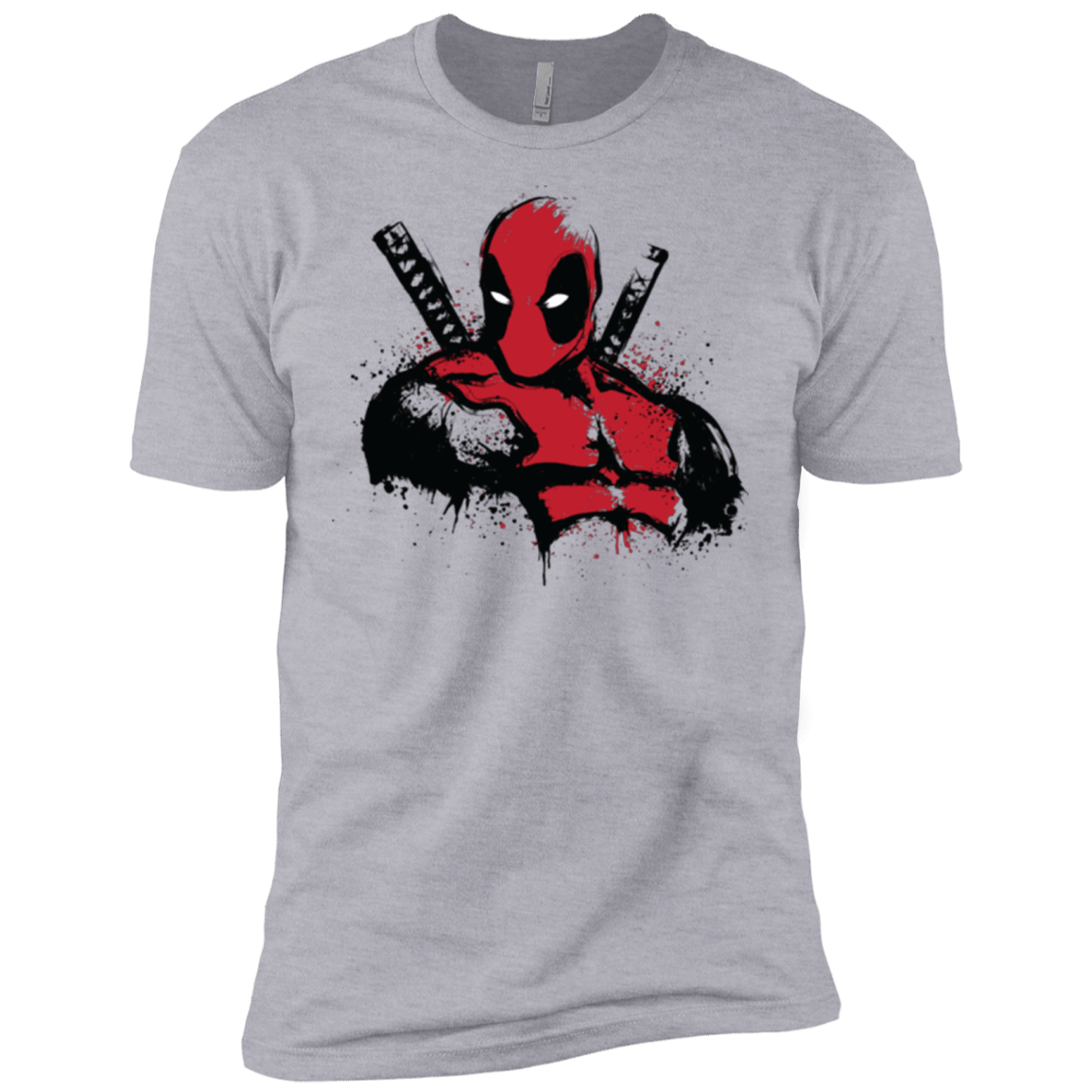 T-Shirts Heather Grey / X-Small The Merc in Red Men's Premium T-Shirt