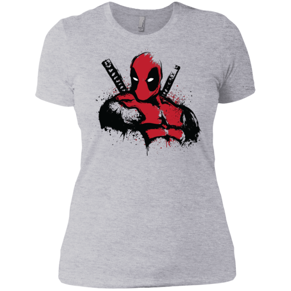 T-Shirts Heather Grey / X-Small The Merc in Red Women's Premium T-Shirt
