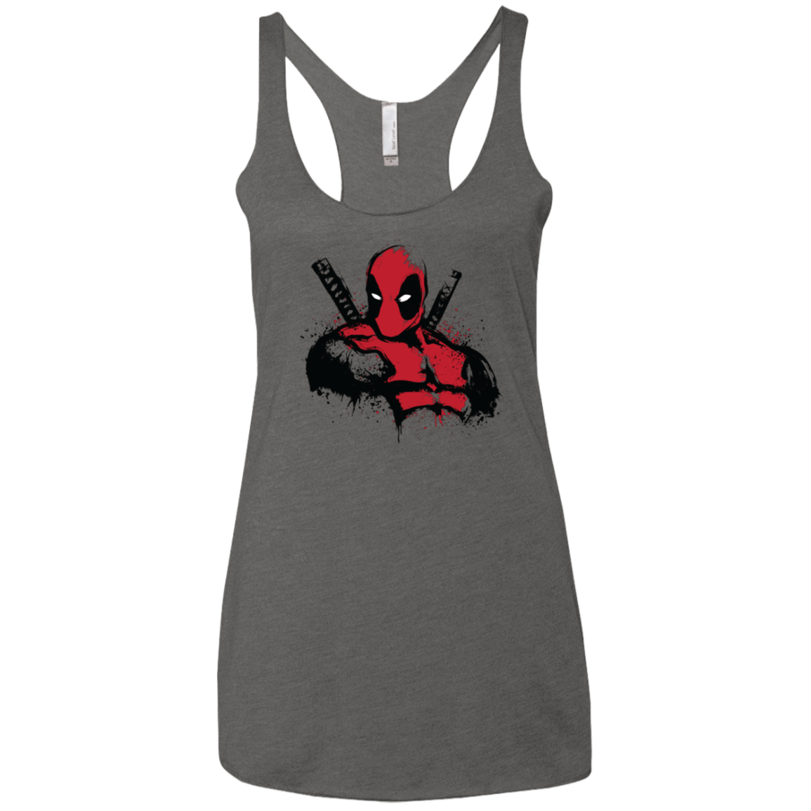 T-Shirts Premium Heather / X-Small The Merc in Red Women's Triblend Racerback Tank