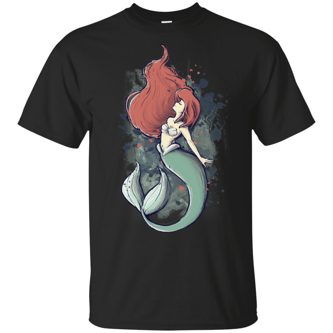 T-Shirts Black / S The Mermaid T-Shirt