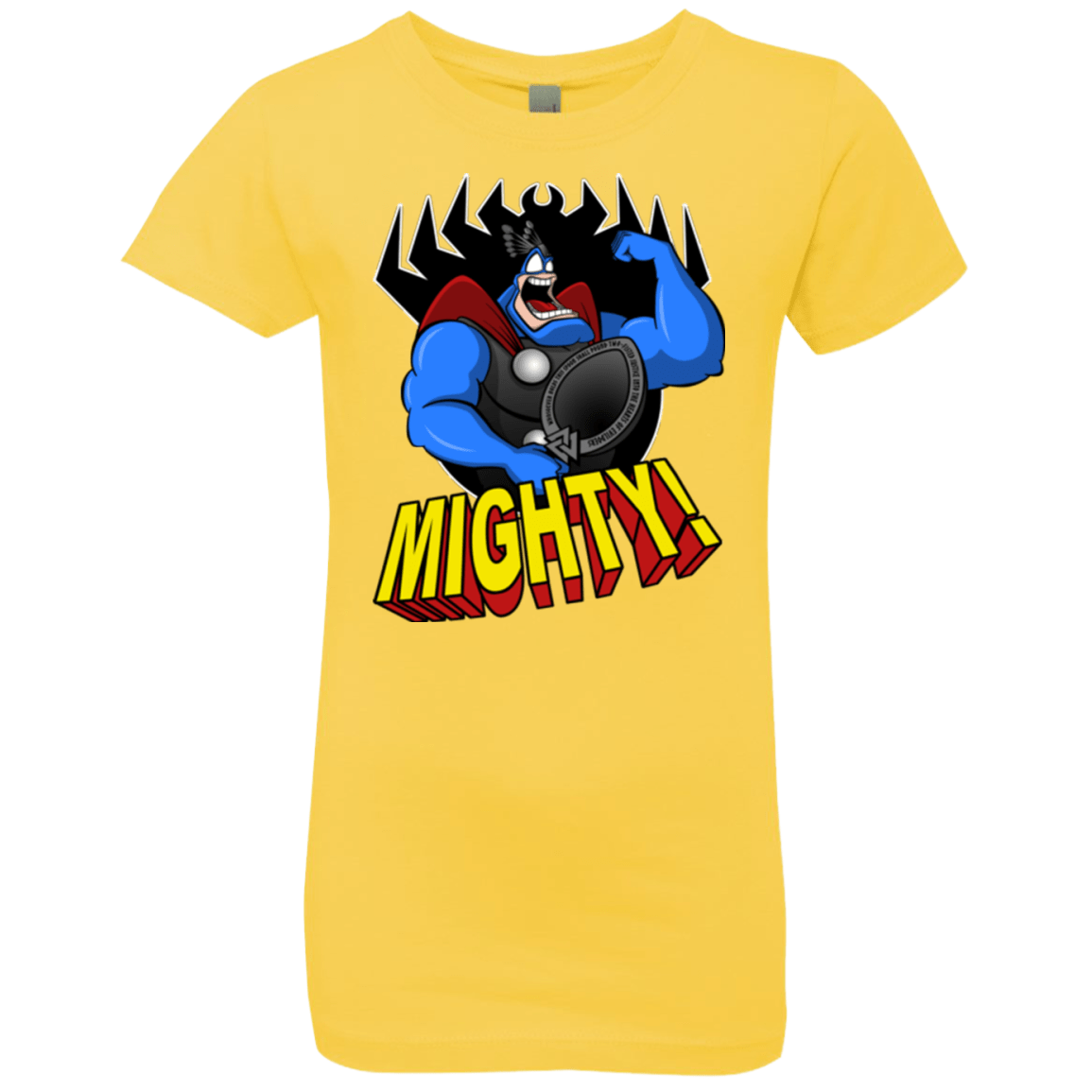 T-Shirts Vibrant Yellow / YXS The Mighty Tick Girls Premium T-Shirt