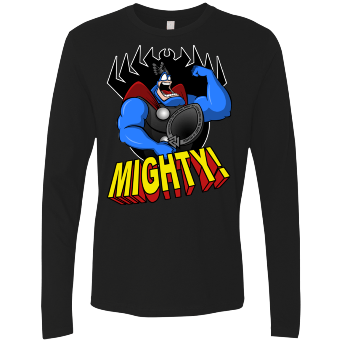 T-Shirts Black / Small The Mighty Tick Men's Premium Long Sleeve
