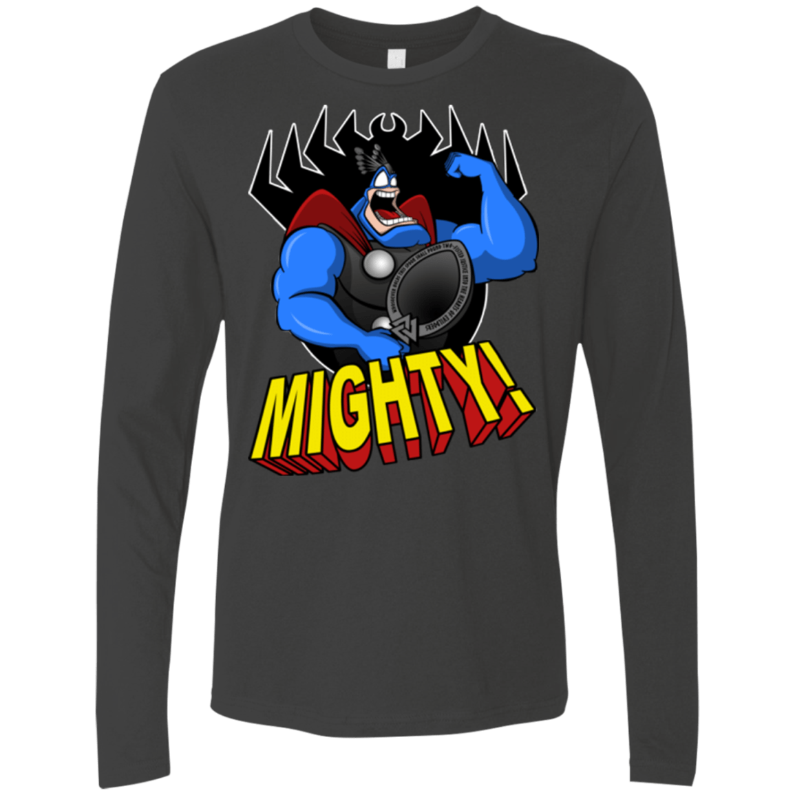 T-Shirts Heavy Metal / Small The Mighty Tick Men's Premium Long Sleeve