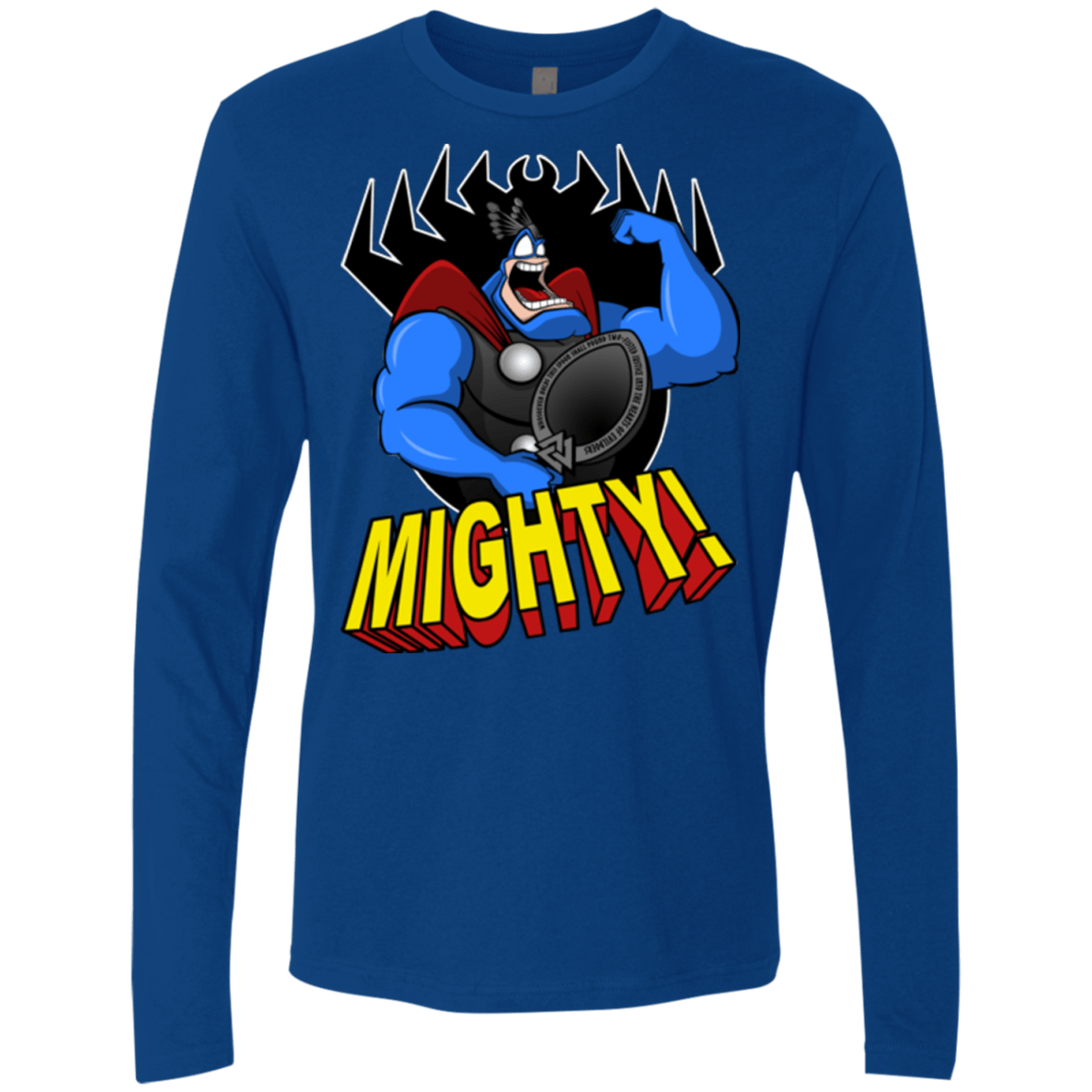 T-Shirts Royal / Small The Mighty Tick Men's Premium Long Sleeve