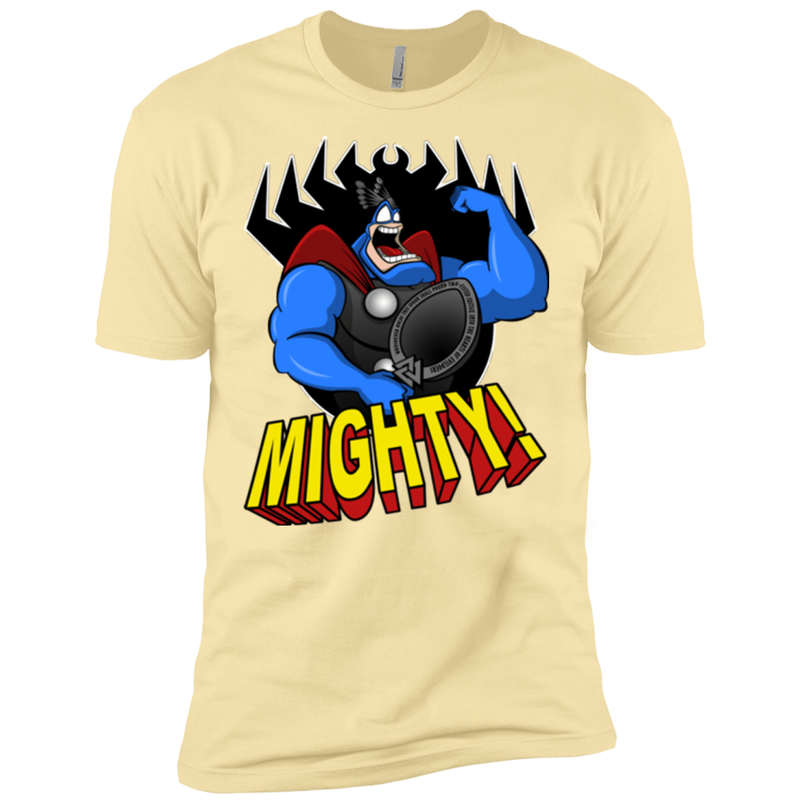 T-Shirts Banana Cream / X-Small The Mighty Tick Men's Premium T-Shirt