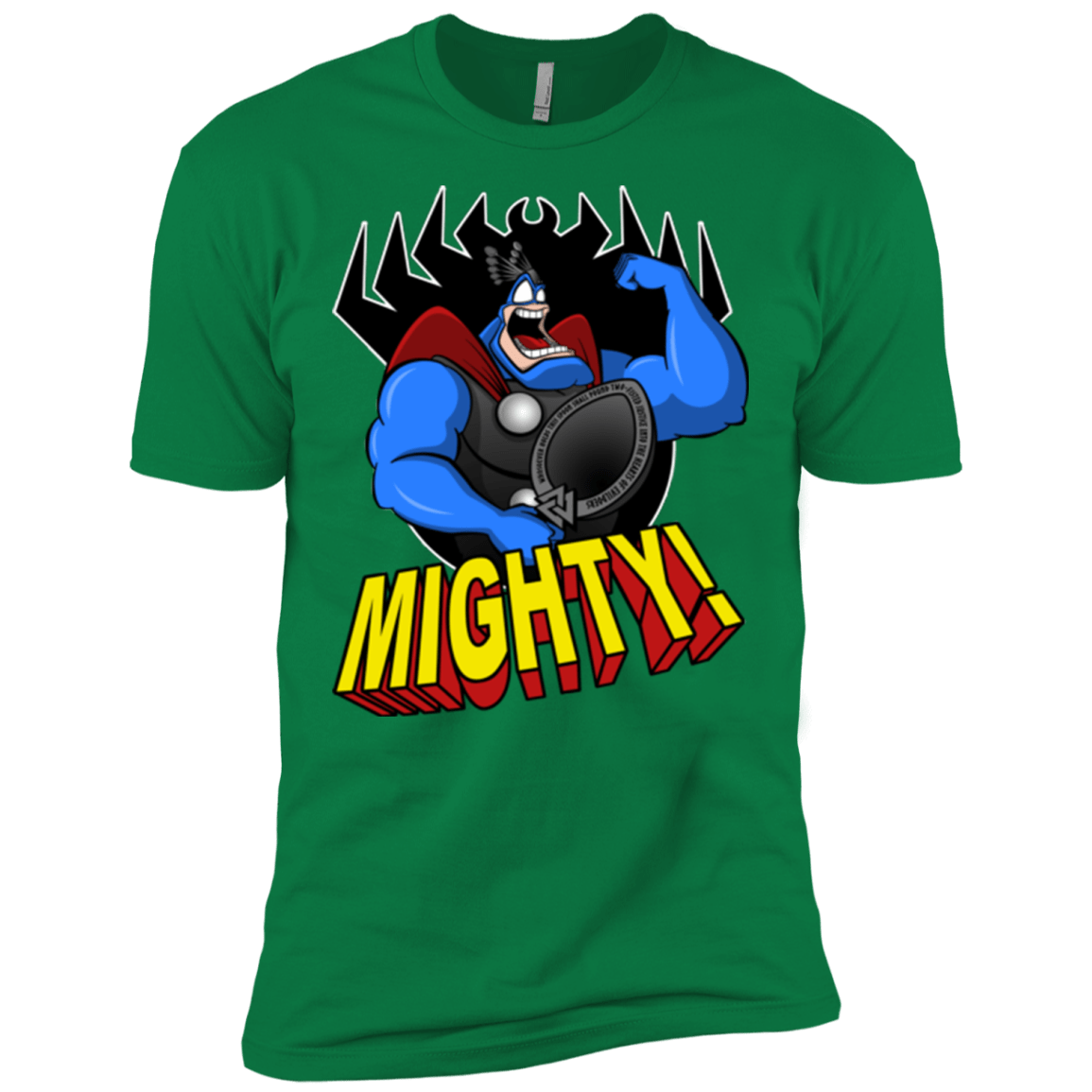 T-Shirts Kelly Green / X-Small The Mighty Tick Men's Premium T-Shirt