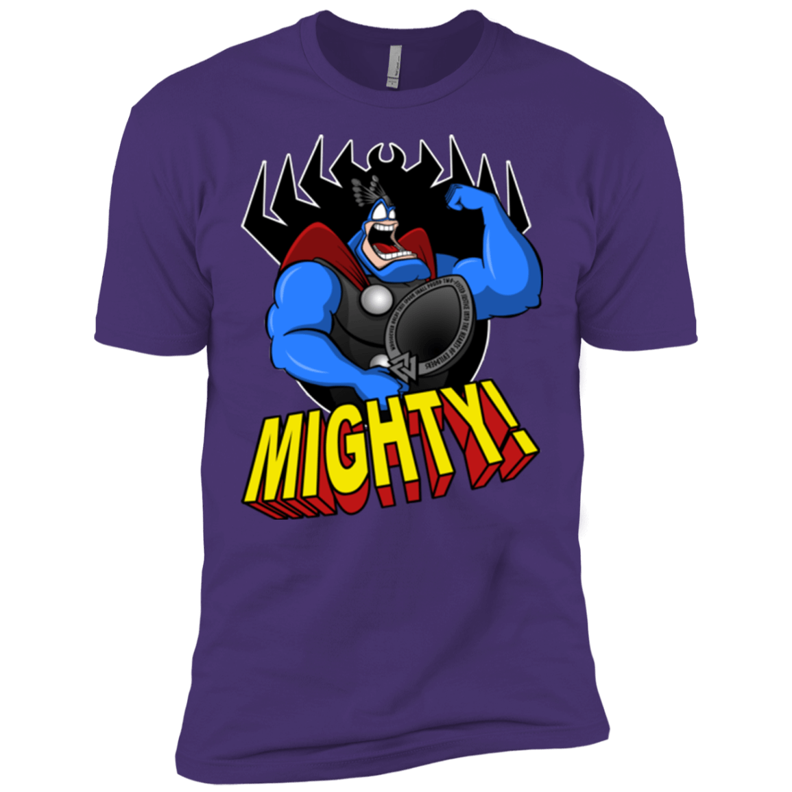 T-Shirts Purple / X-Small The Mighty Tick Men's Premium T-Shirt