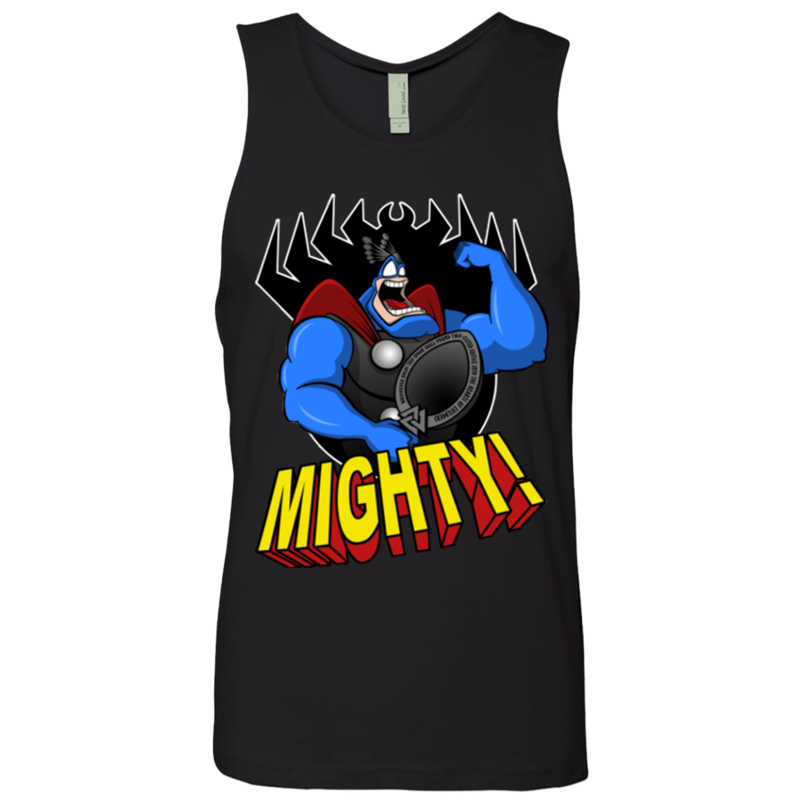 T-Shirts Black / Small The Mighty Tick Men's Premium Tank Top