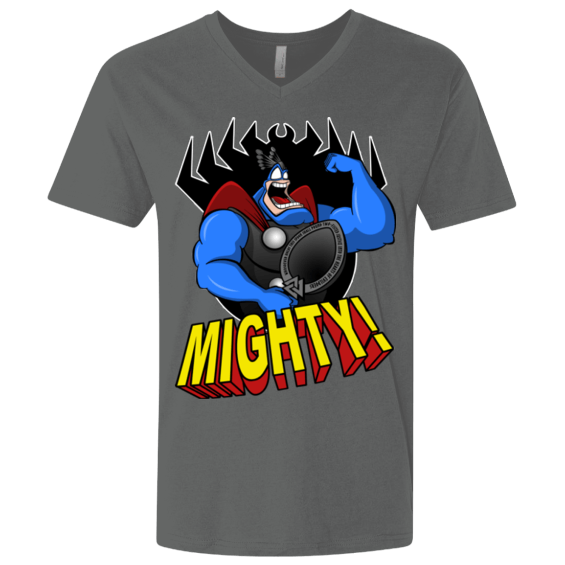 T-Shirts Heavy Metal / X-Small The Mighty Tick Men's Premium V-Neck