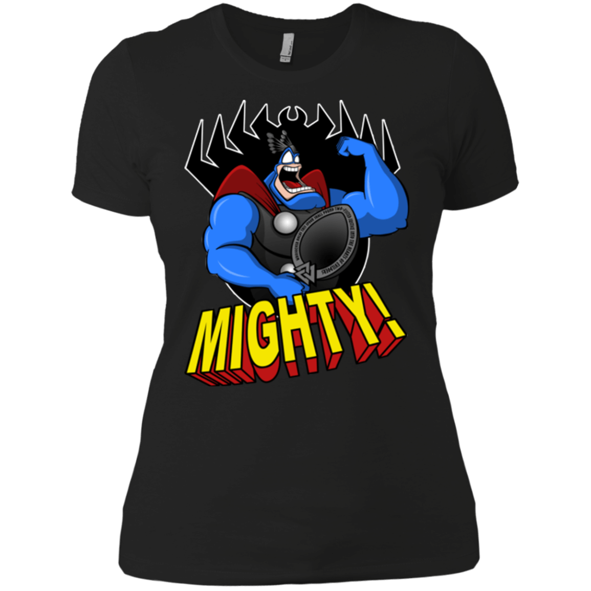 T-Shirts Black / X-Small The Mighty Tick Women's Premium T-Shirt
