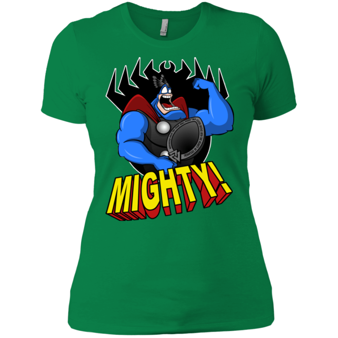 T-Shirts Kelly Green / X-Small The Mighty Tick Women's Premium T-Shirt