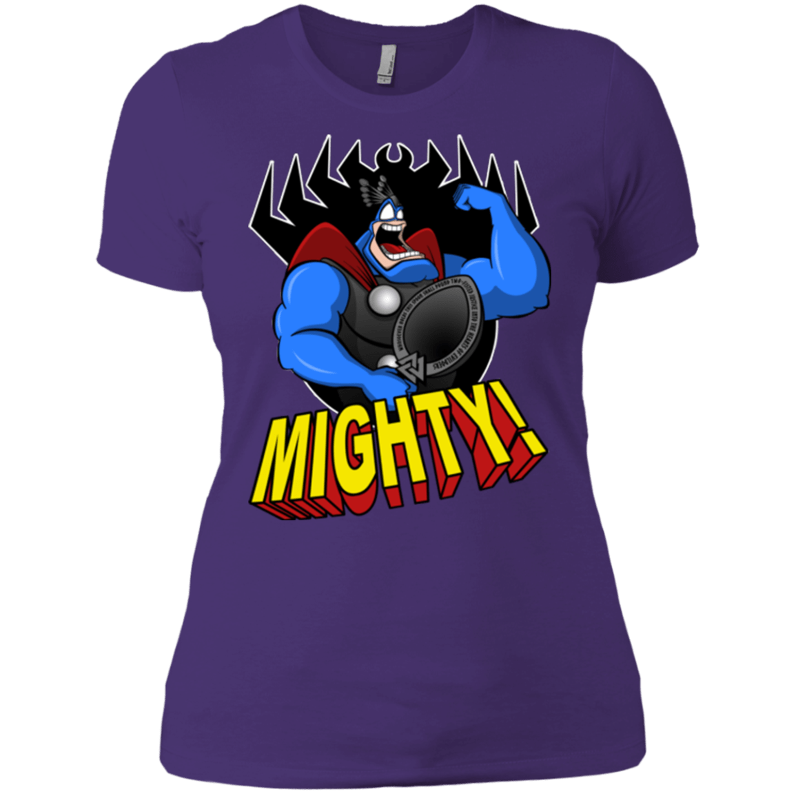 T-Shirts Purple / X-Small The Mighty Tick Women's Premium T-Shirt