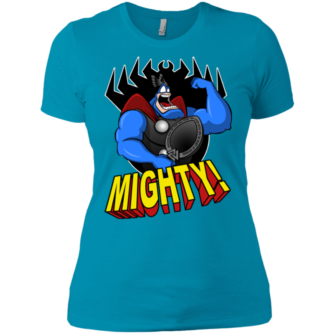 T-Shirts Turquoise / X-Small The Mighty Tick Women's Premium T-Shirt