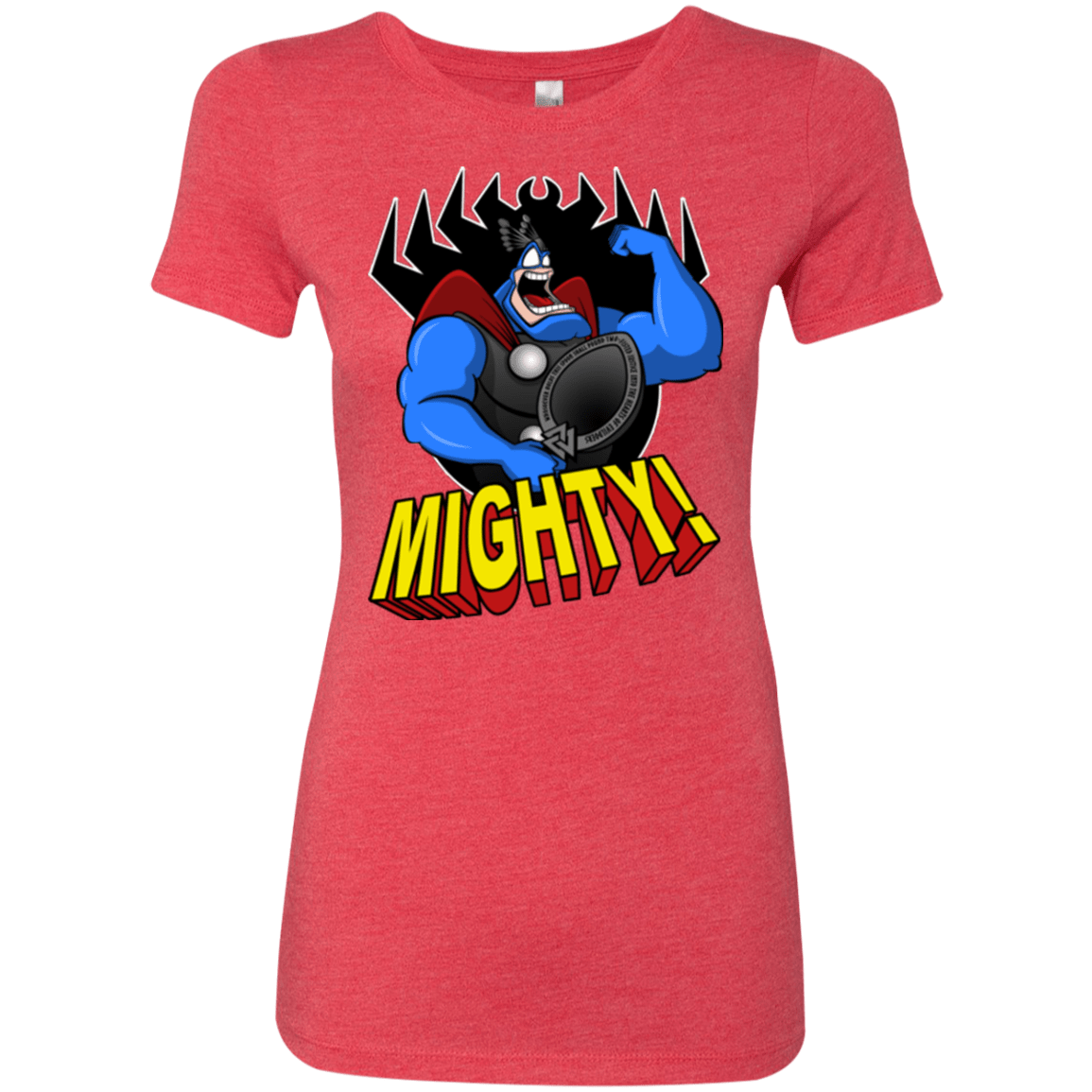 T-Shirts Vintage Red / Small The Mighty Tick Women's Triblend T-Shirt