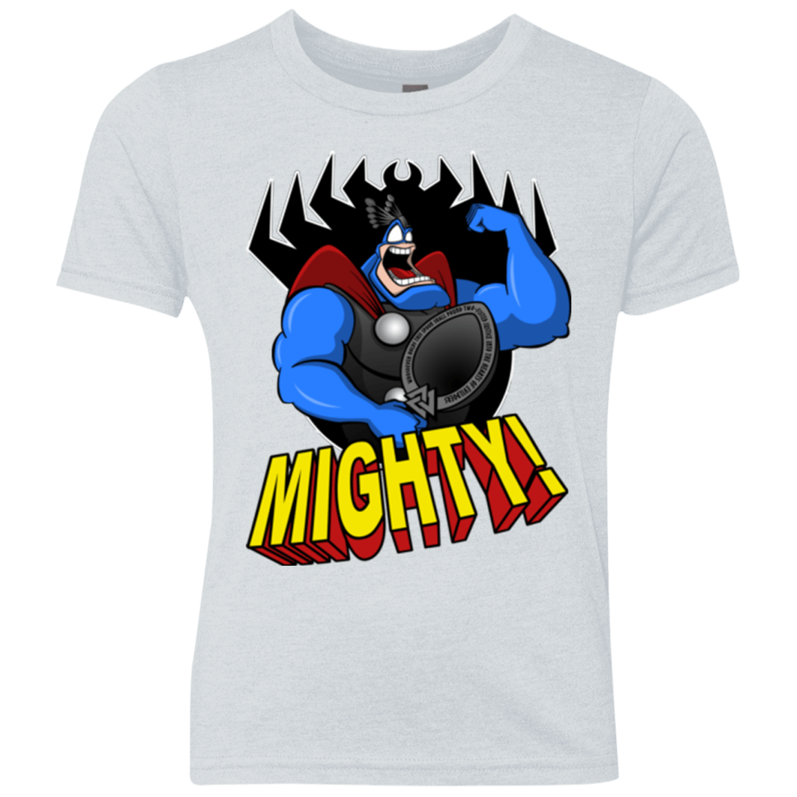 T-Shirts Heather White / YXS The Mighty Tick Youth Triblend T-Shirt