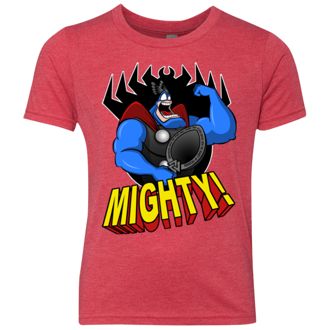 T-Shirts Vintage Red / YXS The Mighty Tick Youth Triblend T-Shirt