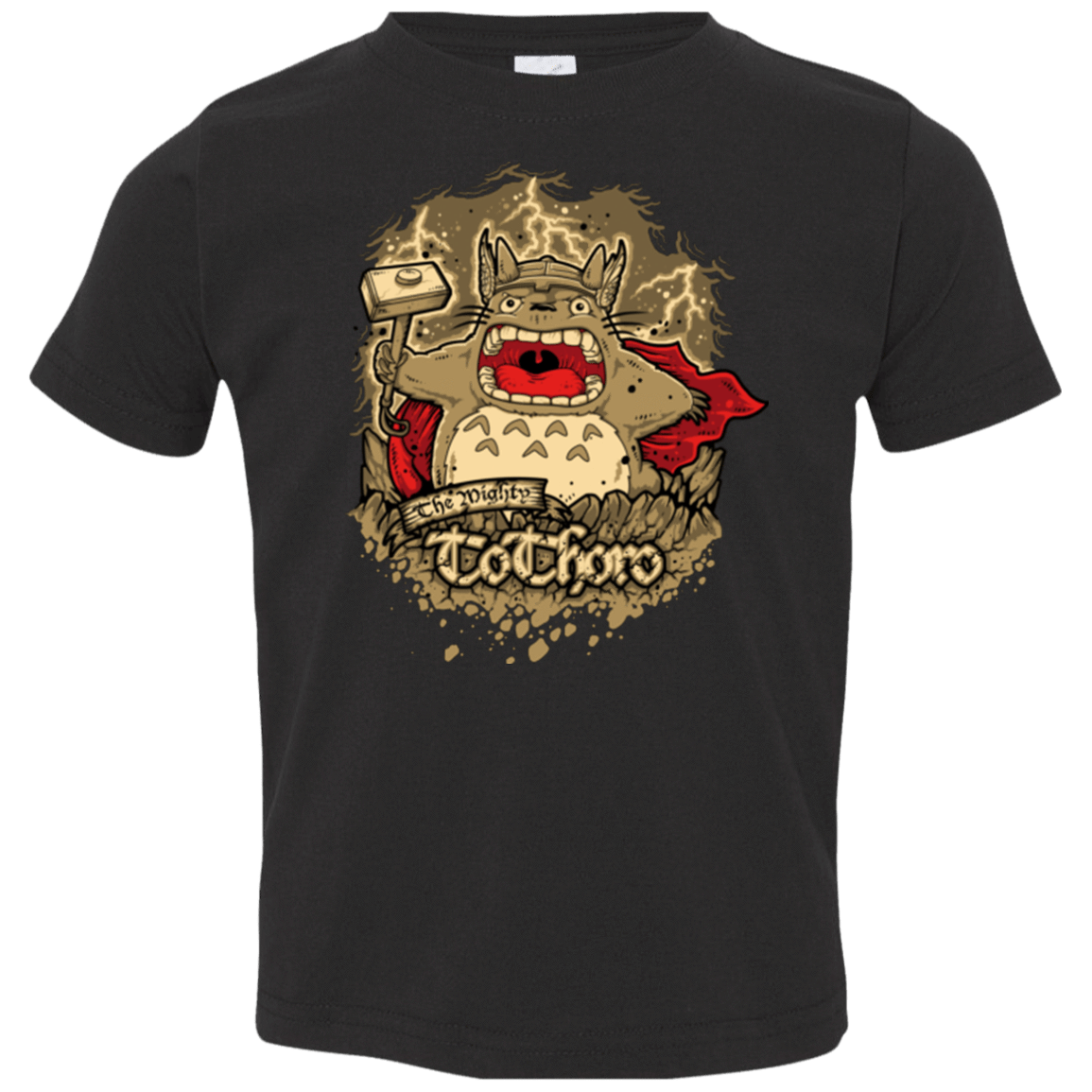 T-Shirts Black / 2T The Mighty Tothoro Toddler Premium T-Shirt