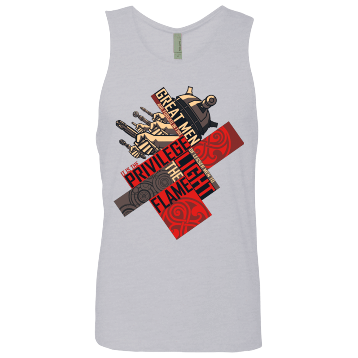 T-Shirts Heather Grey / Small the moment Men's Premium Tank Top