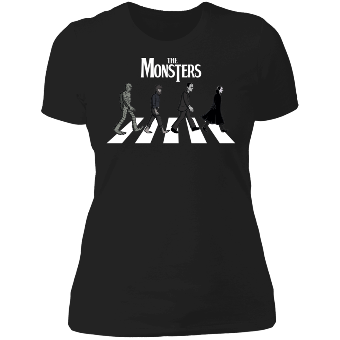 T-Shirts Black / X-Small The Monsters Women's Premium T-Shirt