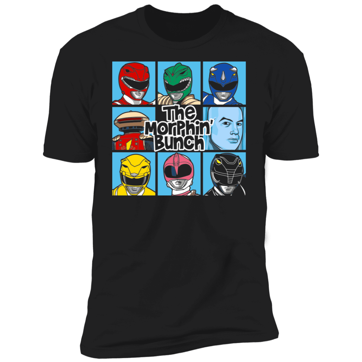 T-Shirts Black / X-Small The Morphin Bunch Men's Premium T-Shirt