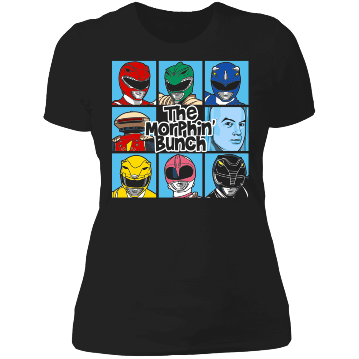T-Shirts Black / X-Small The Morphin Bunch Women's Premium T-Shirt