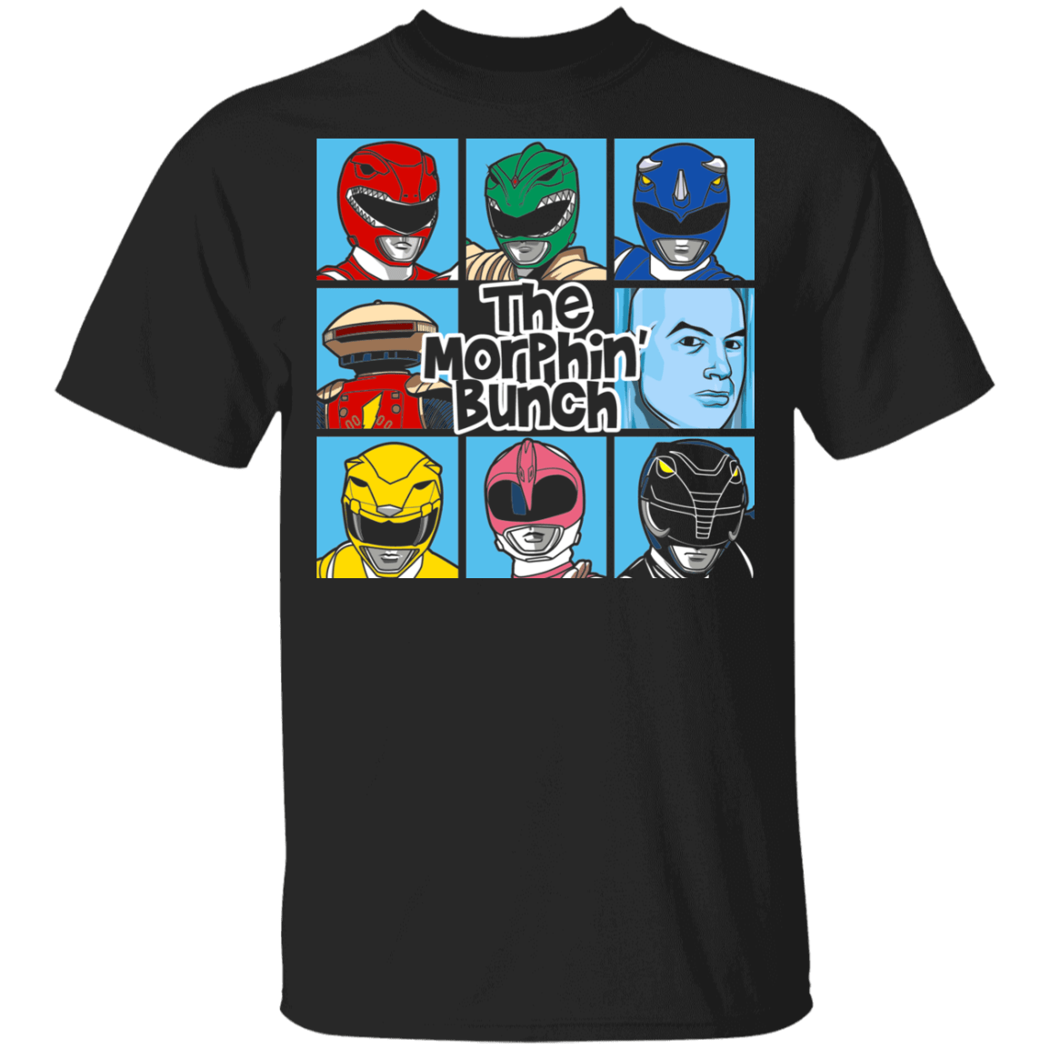 T-Shirts Black / YXS The Morphin Bunch Youth T-Shirt