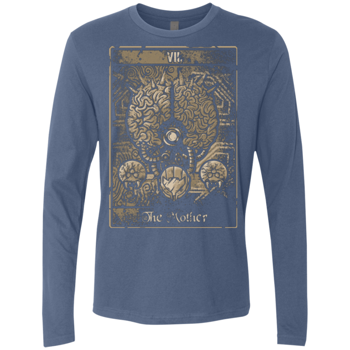 T-Shirts Indigo / Small THE MOTHER Men's Premium Long Sleeve