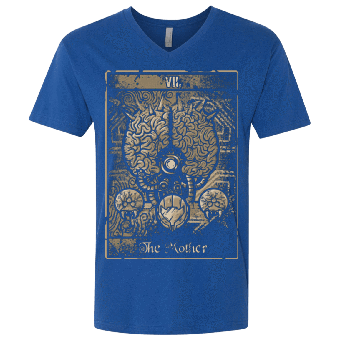 T-Shirts Royal / X-Small THE MOTHER Men's Premium V-Neck