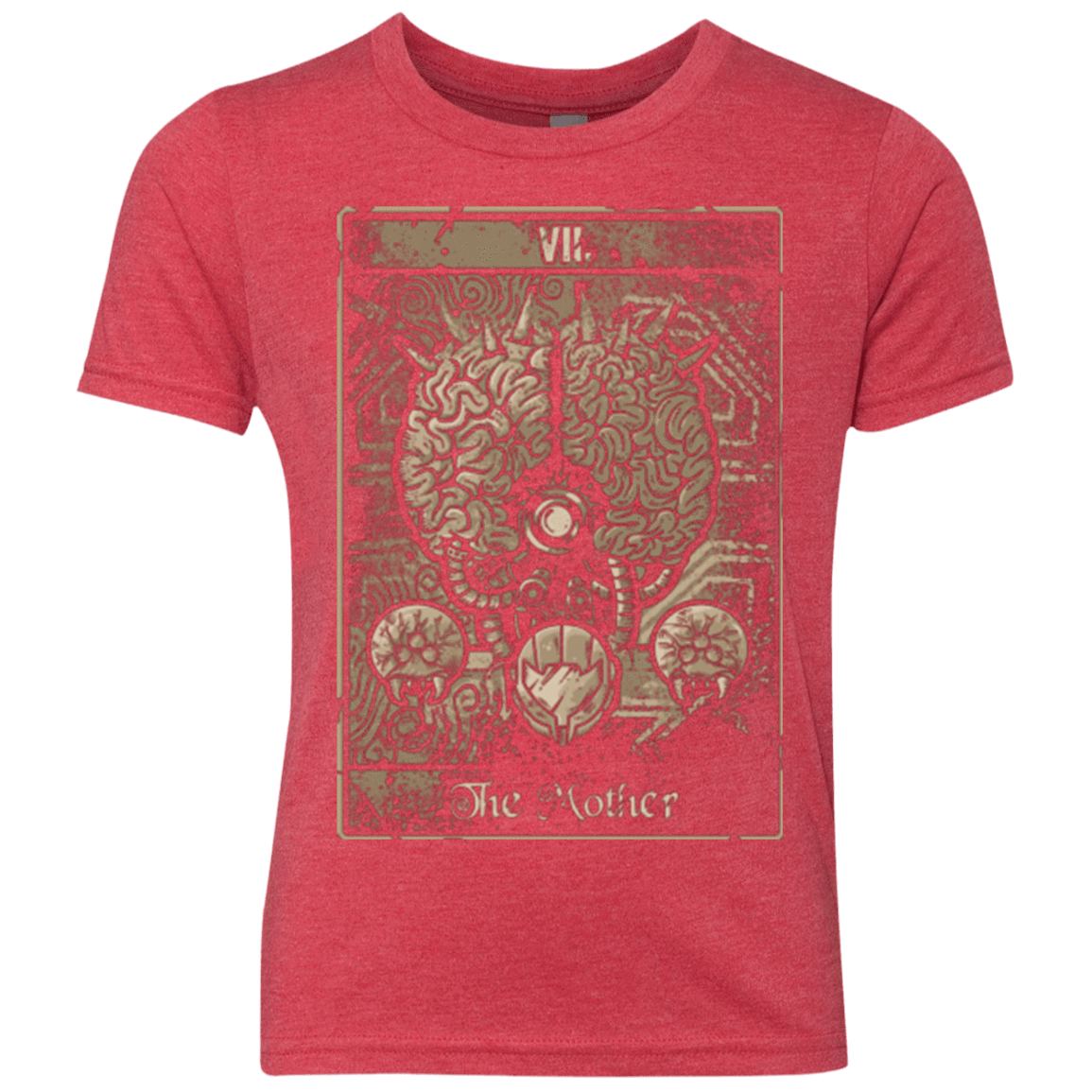 T-Shirts Vintage Red / YXS THE MOTHER Youth Triblend T-Shirt