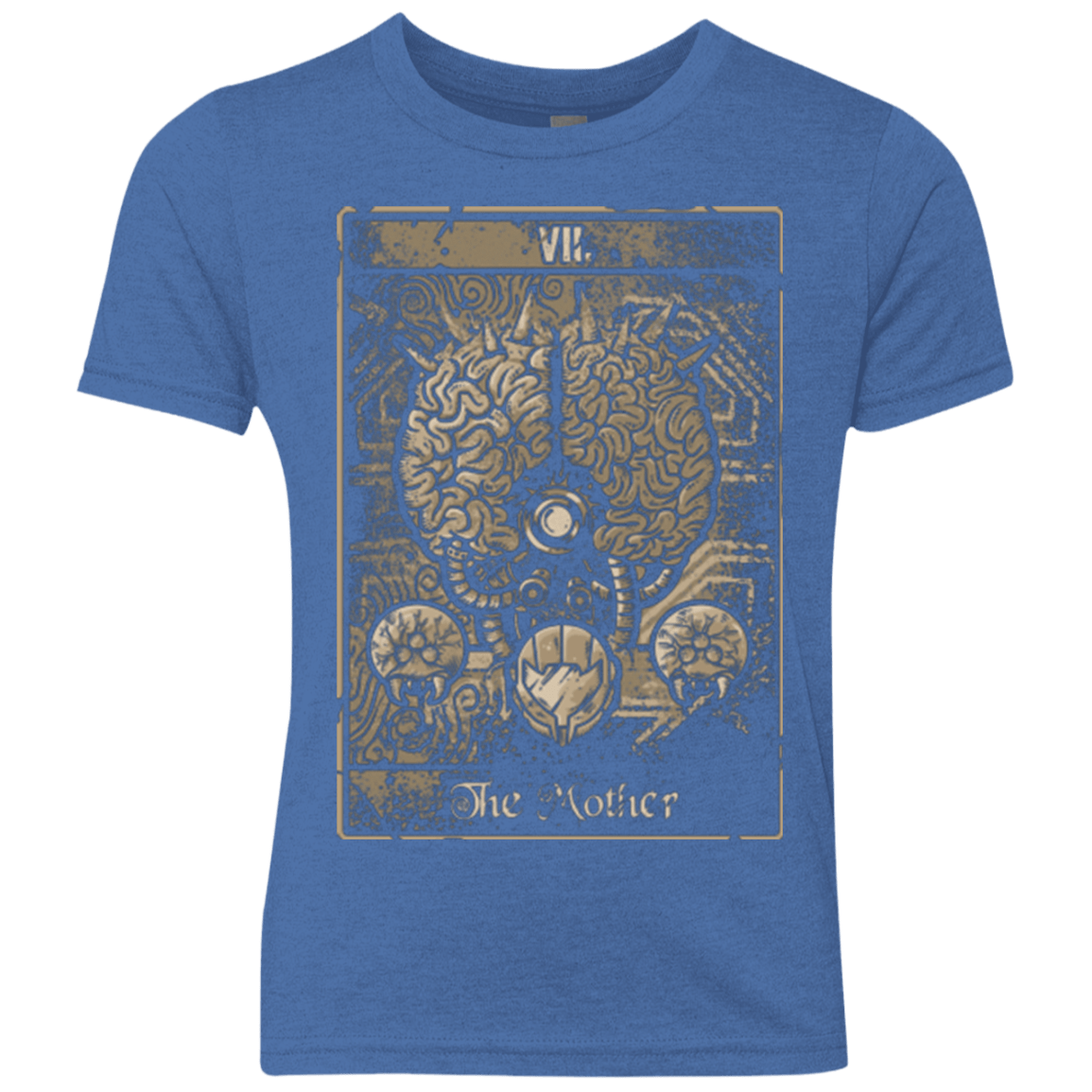 T-Shirts Vintage Royal / YXS THE MOTHER Youth Triblend T-Shirt