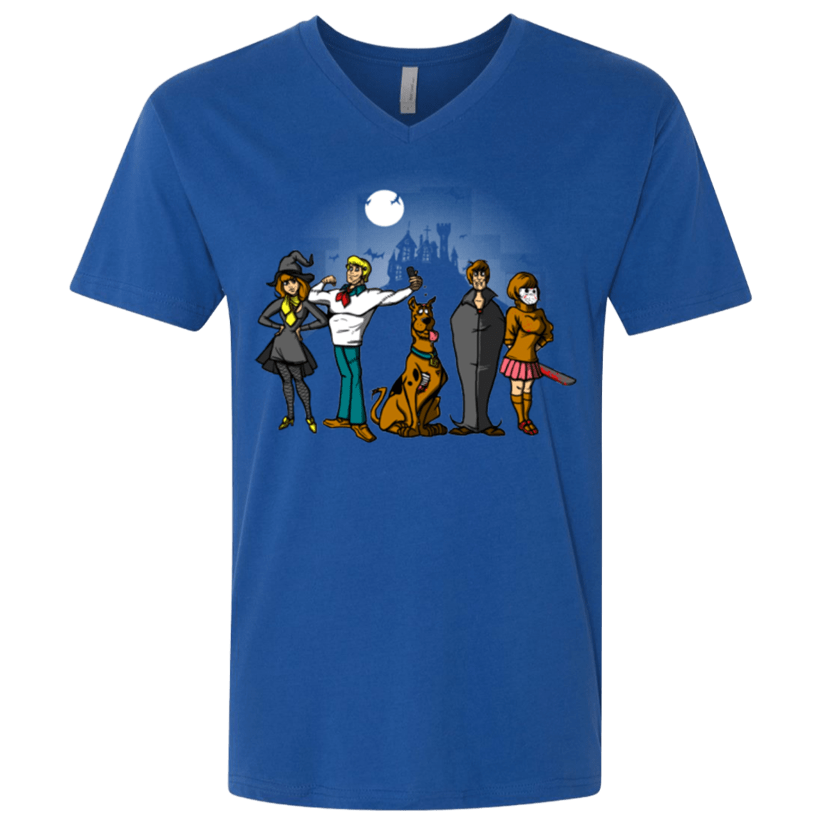 T-Shirts Royal / X-Small The Mystery Bunch Men's Premium V-Neck
