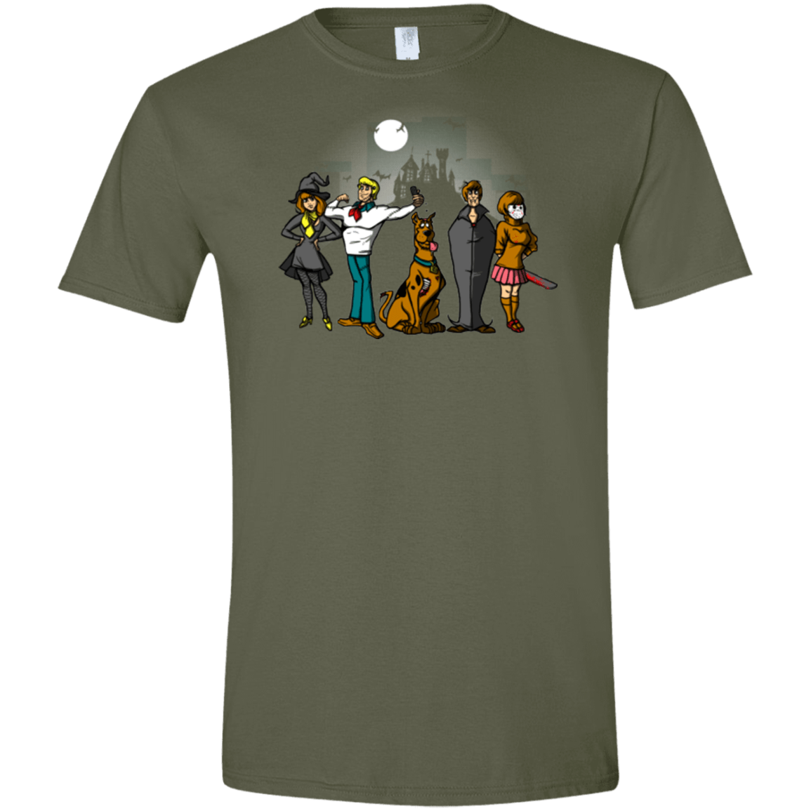 T-Shirts Military Green / S The Mystery Bunch Men's Semi-Fitted Softstyle