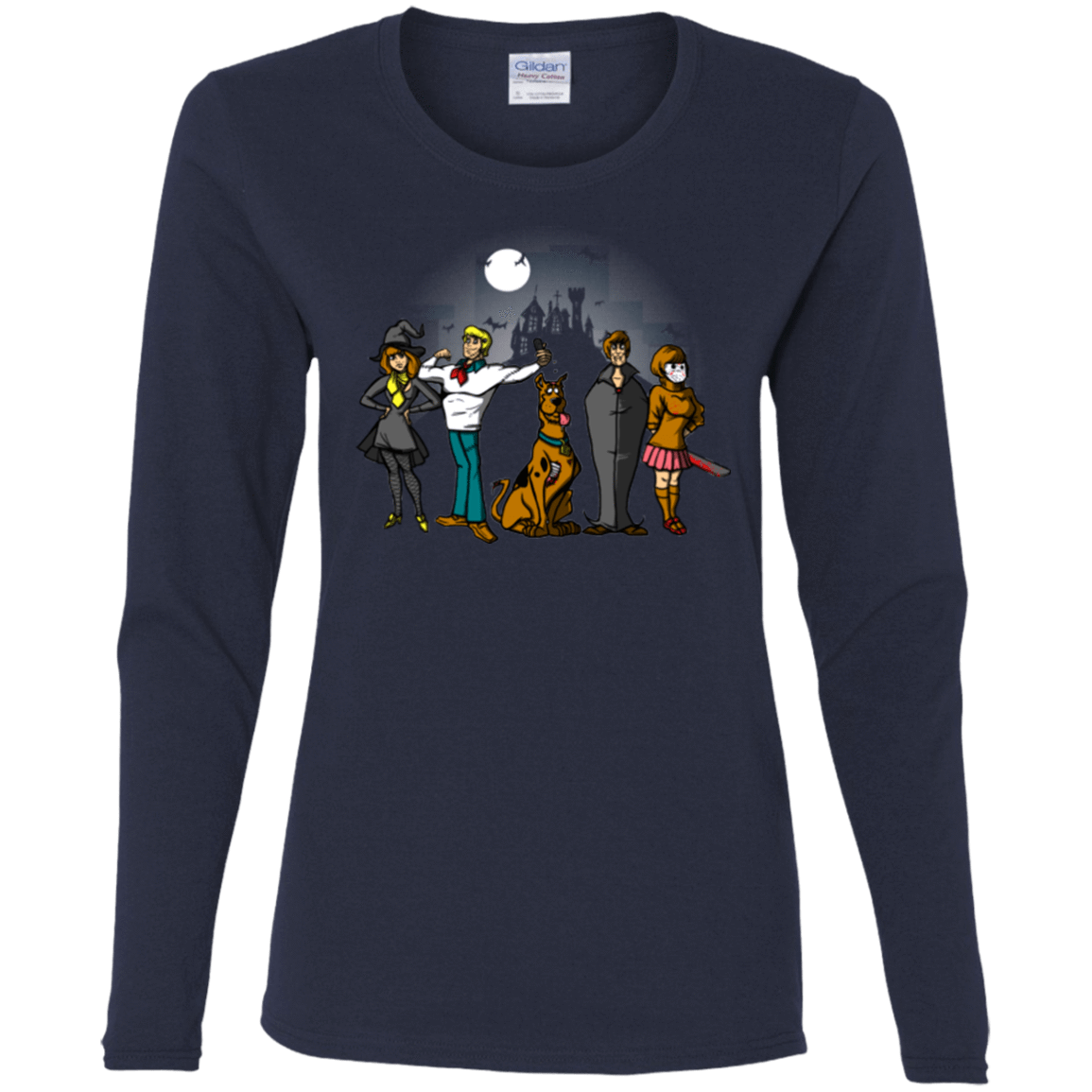 T-Shirts Navy / S The Mystery Bunch Women's Long Sleeve T-Shirt