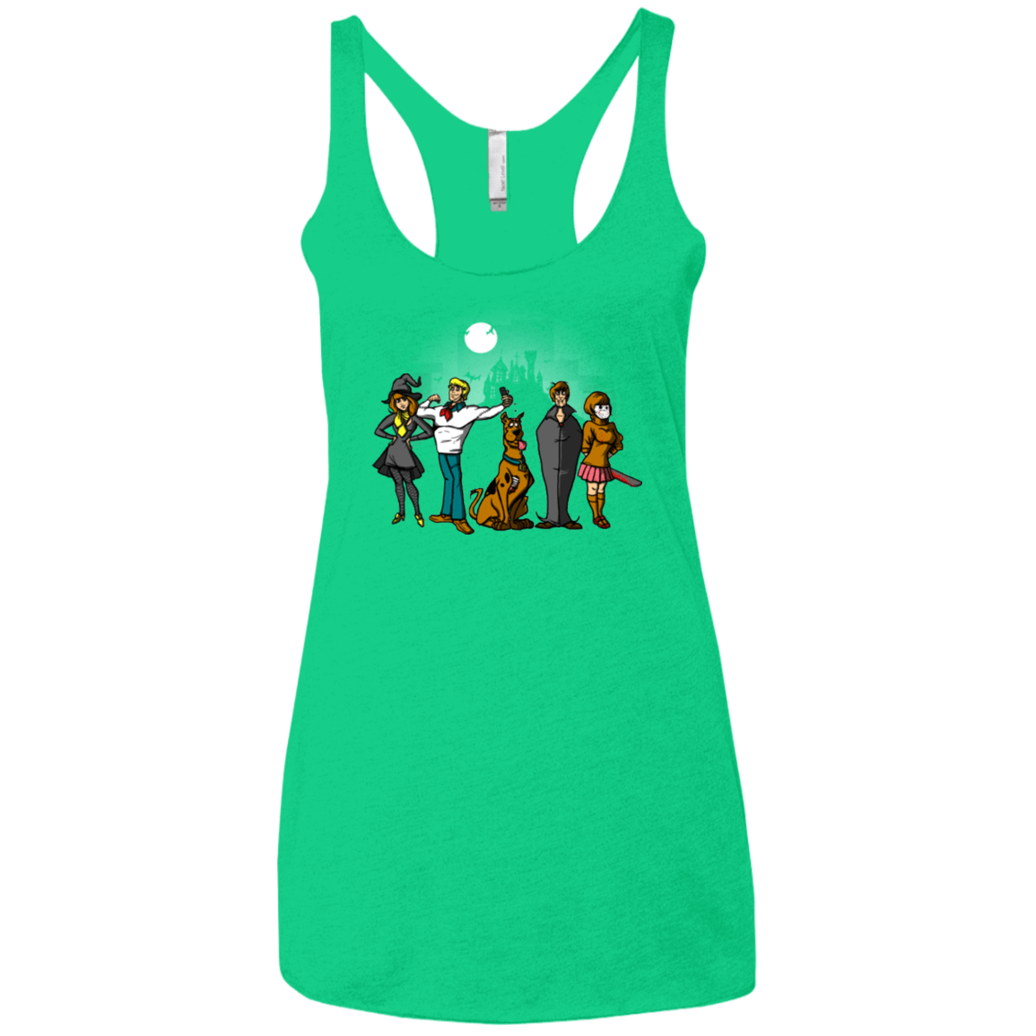The Mystery Bunch Women's Triblend Racerback Tank