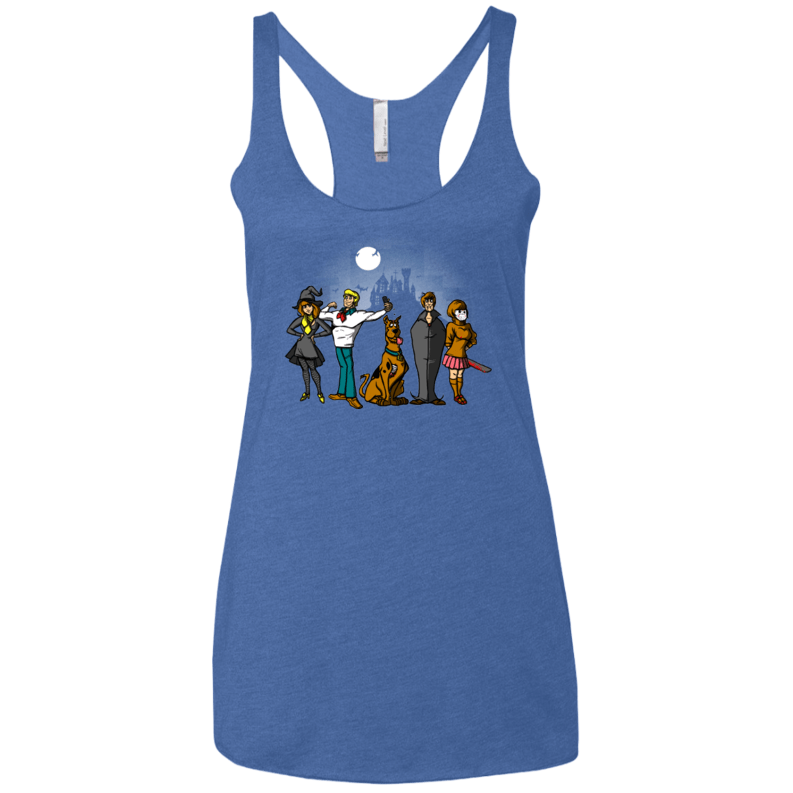 The Mystery Bunch Women's Triblend Racerback Tank