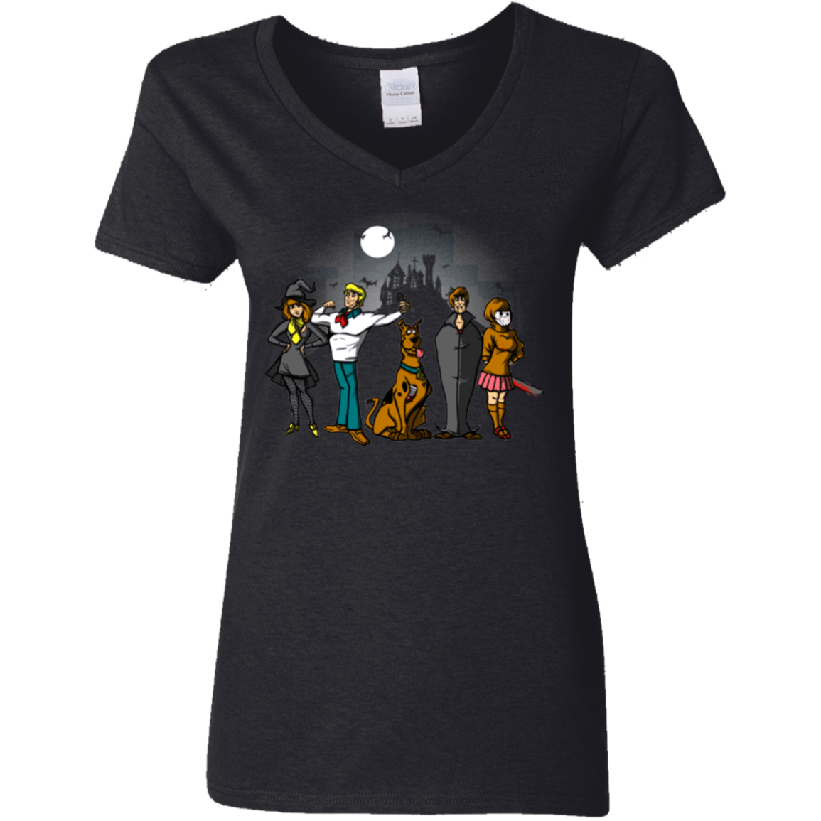 T-Shirts Black / S The Mystery Bunch Women's V-Neck T-Shirt