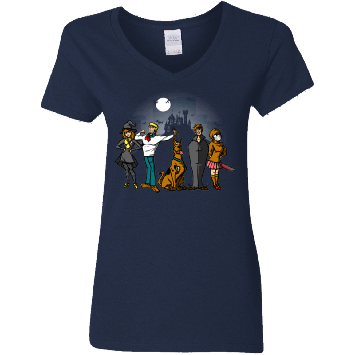 T-Shirts Navy / S The Mystery Bunch Women's V-Neck T-Shirt