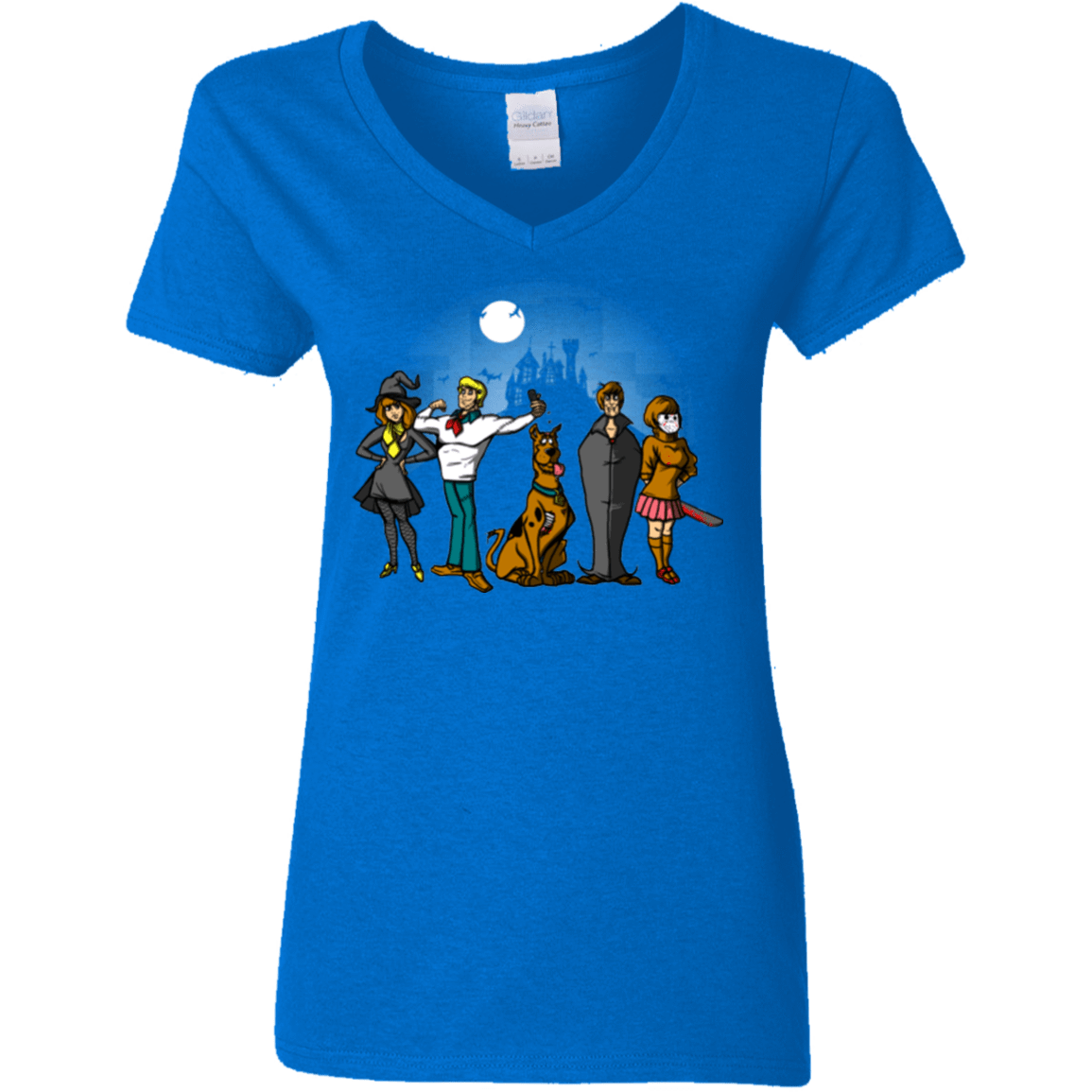 T-Shirts Royal / S The Mystery Bunch Women's V-Neck T-Shirt