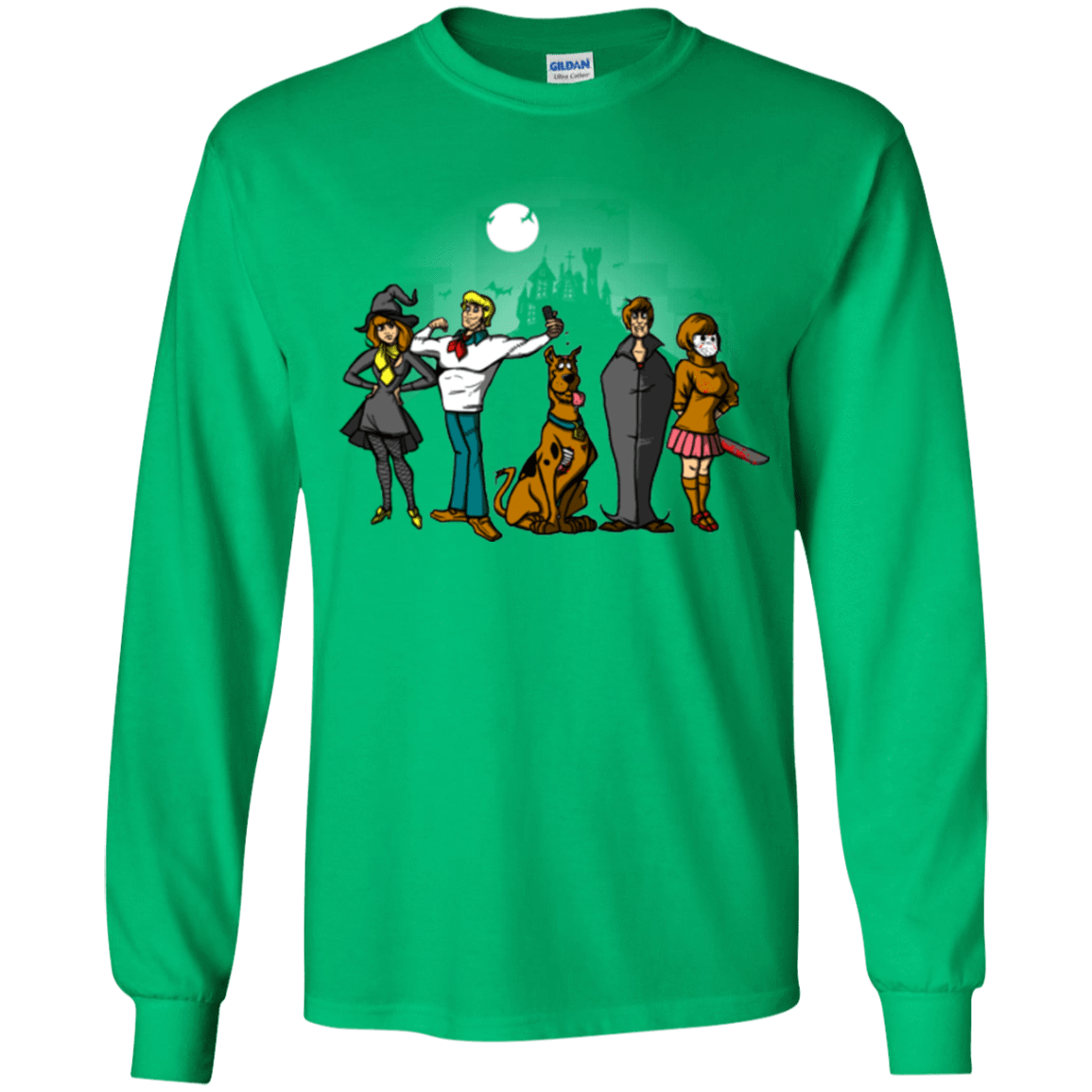 T-Shirts Irish Green / YS The Mystery Bunch Youth Long Sleeve T-Shirt