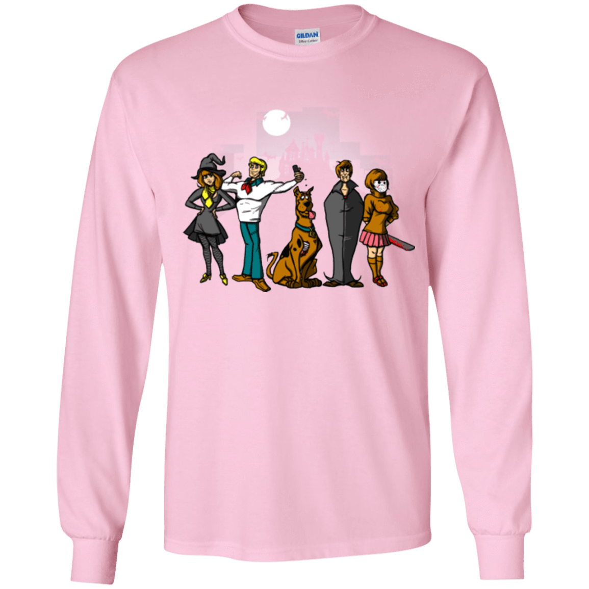 T-Shirts Light Pink / YS The Mystery Bunch Youth Long Sleeve T-Shirt