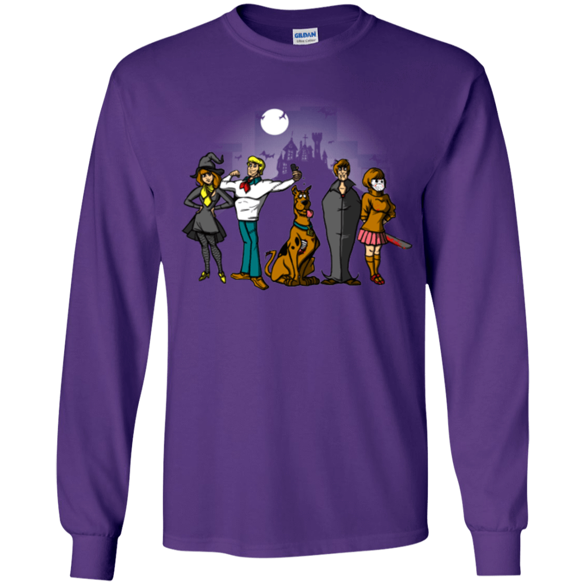 T-Shirts Purple / YS The Mystery Bunch Youth Long Sleeve T-Shirt
