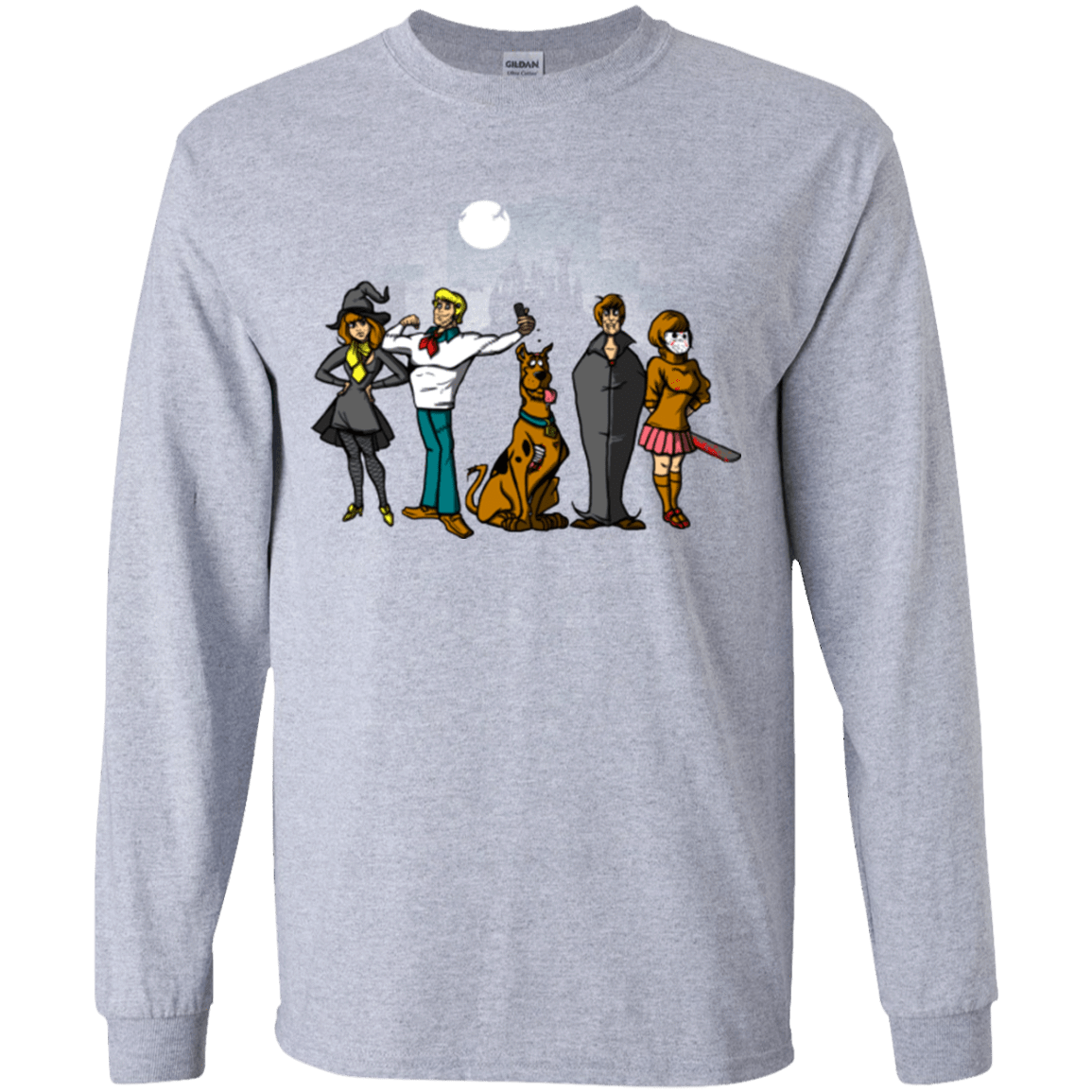 T-Shirts Sport Grey / YS The Mystery Bunch Youth Long Sleeve T-Shirt
