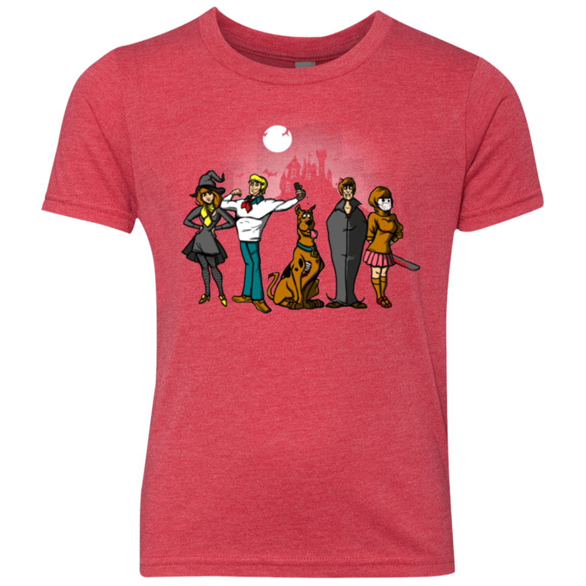 T-Shirts Vintage Red / YXS The Mystery Bunch Youth Triblend T-Shirt