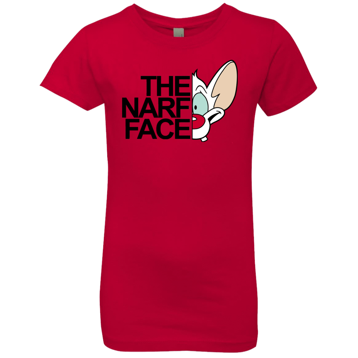 T-Shirts Red / YXS The Narf Face Girls Premium T-Shirt