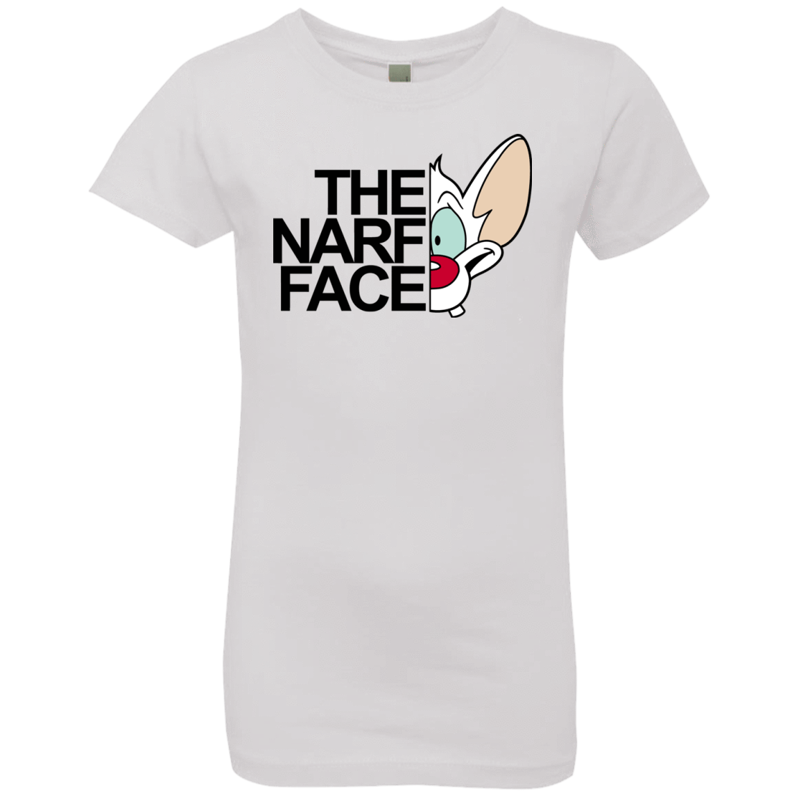 T-Shirts White / YXS The Narf Face Girls Premium T-Shirt