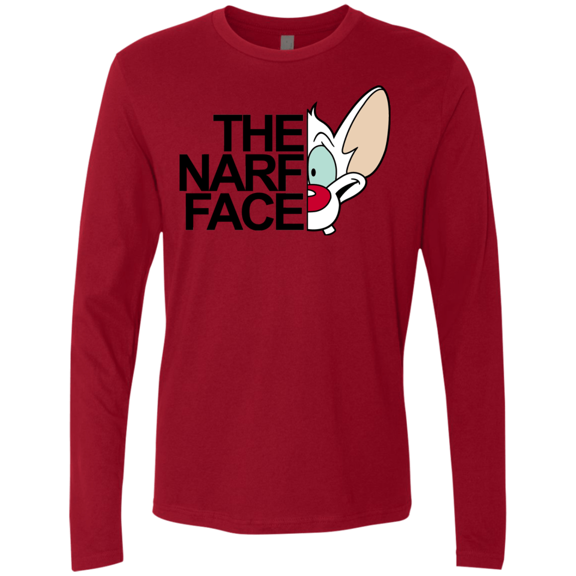 The Narf Face Men's Premium Long Sleeve