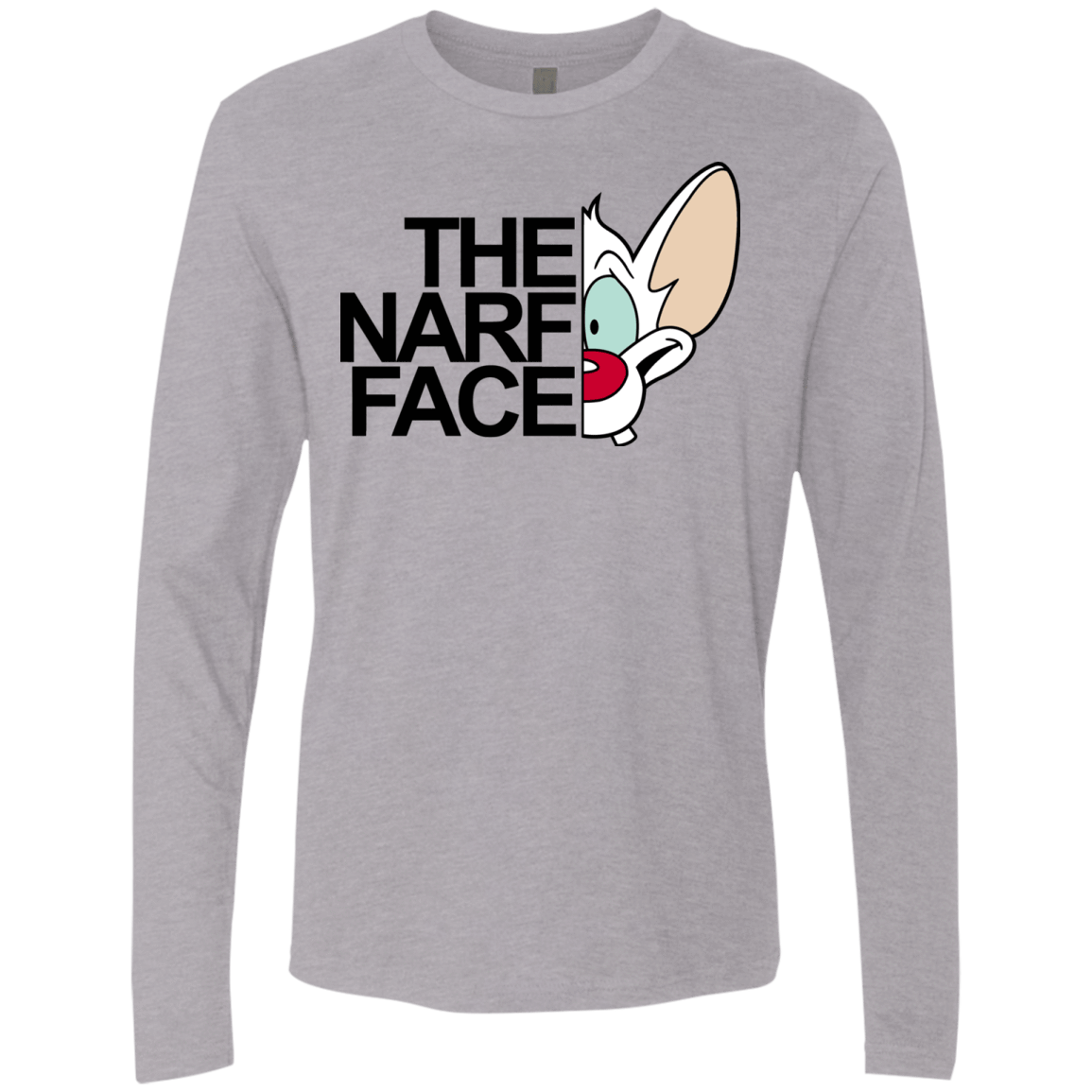 The Narf Face Men's Premium Long Sleeve